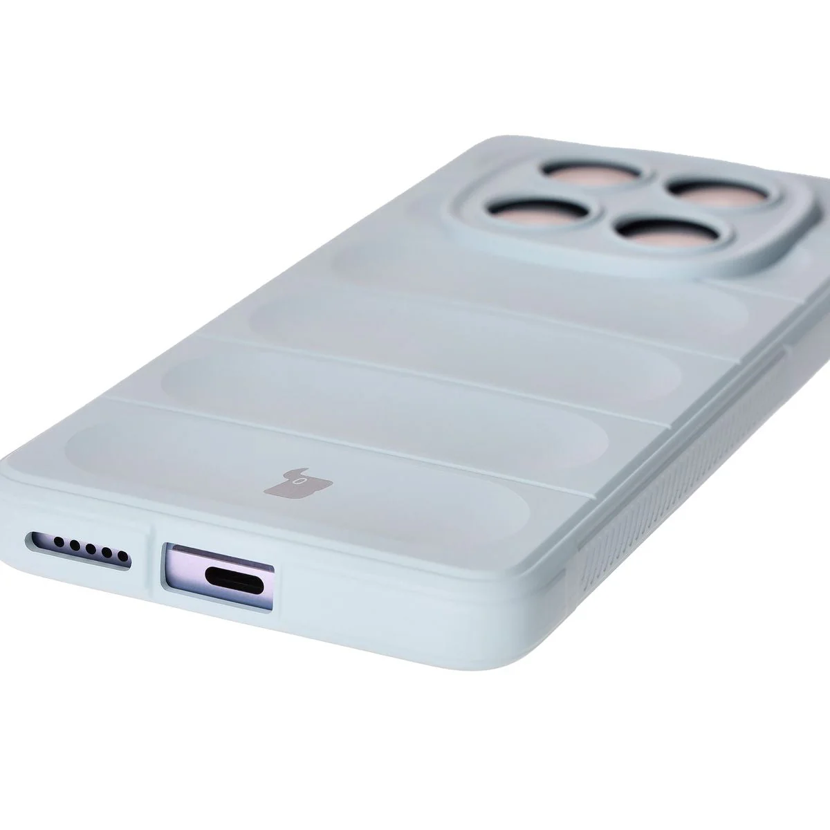 Robuste Handyhülle für Xiaomi Redmi Note 14 Pro 4G, Bizon Case Tur, Hellblau - Image 3