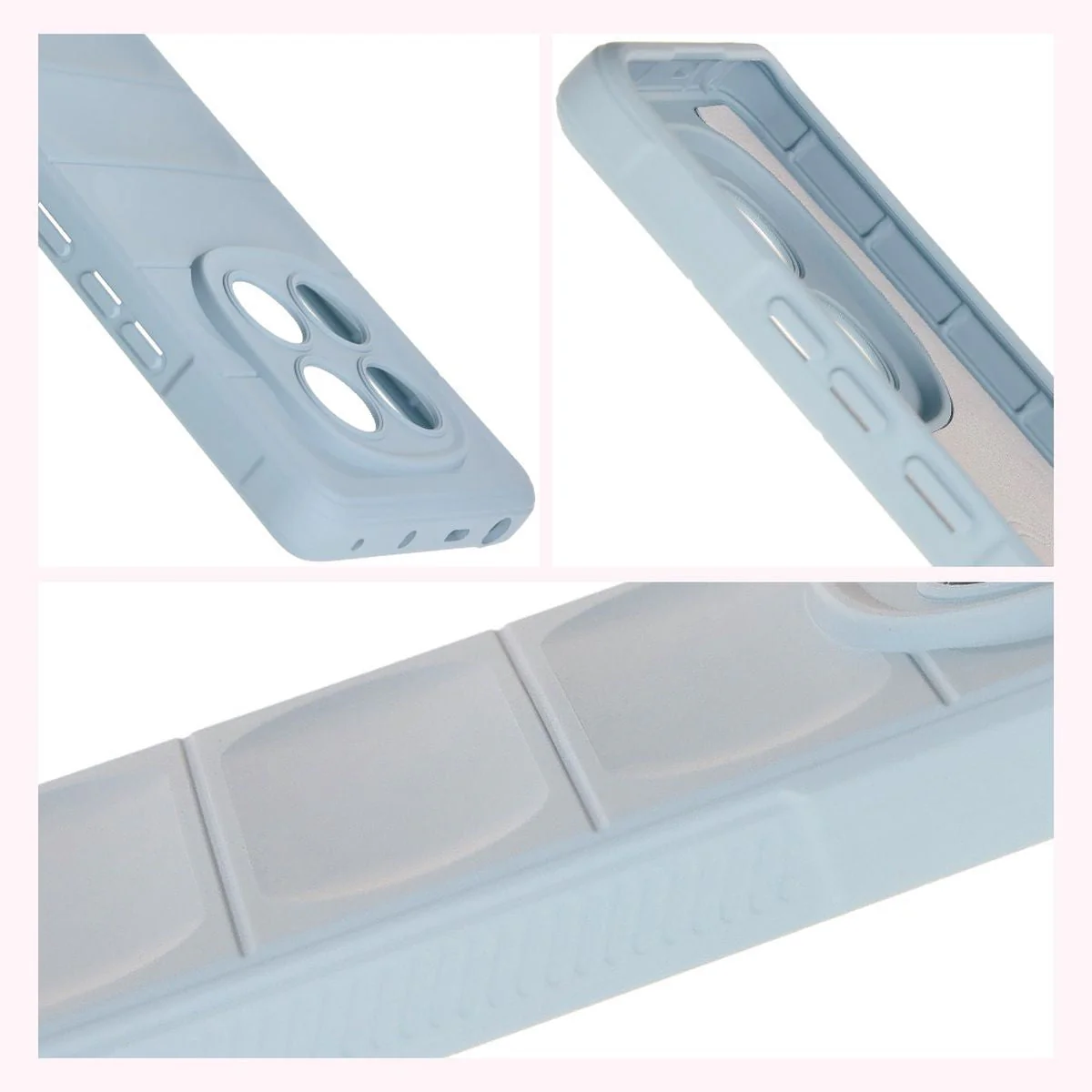 Robuste Handyhülle für Xiaomi Redmi Note 14 Pro 4G, Bizon Case Tur, Hellblau - Image 7