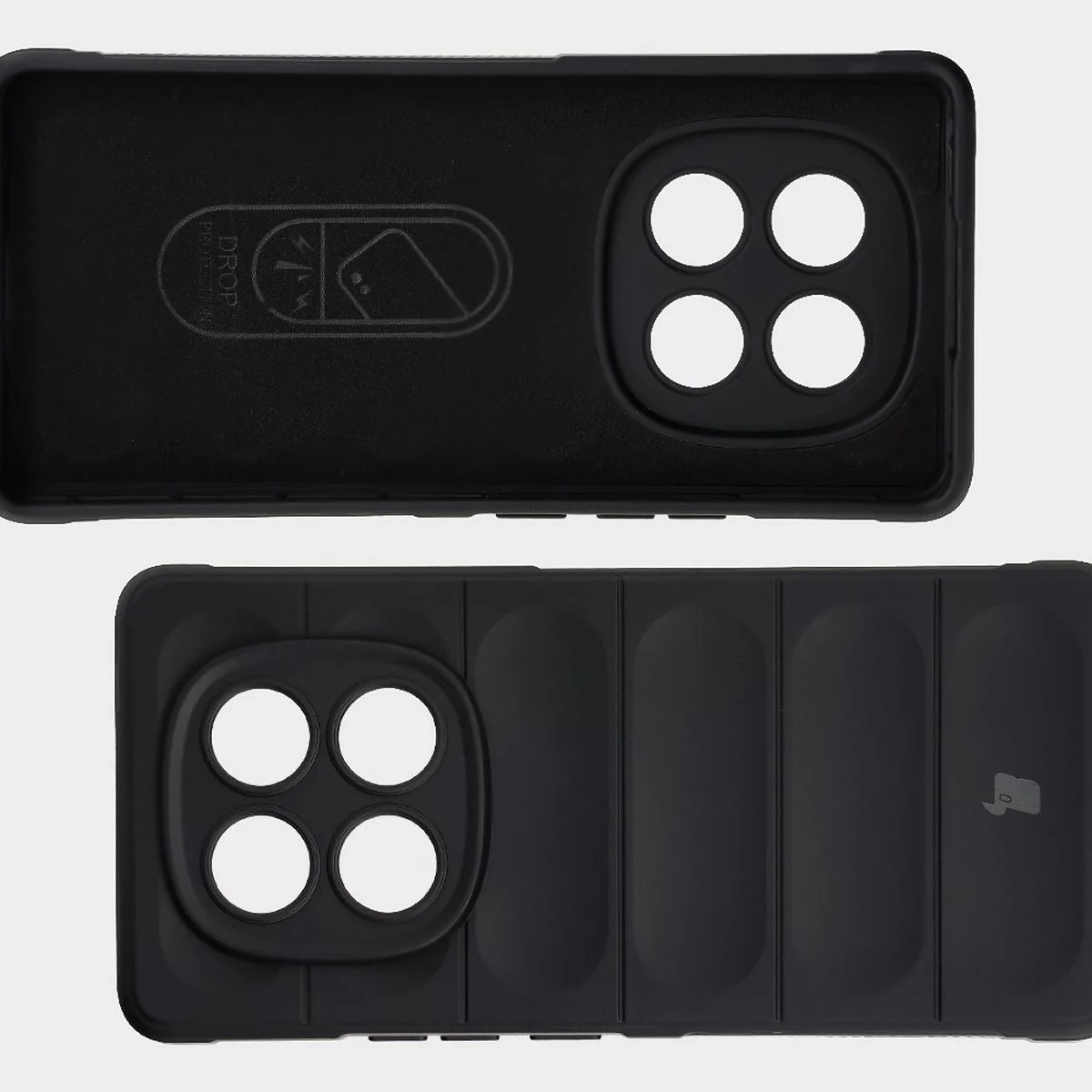 Robuste Handyhülle für Xiaomi Redmi Note 14 Pro 4G, Bizon Case Tur, Schwarz - Image 6