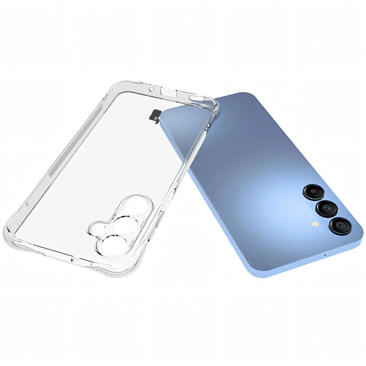 Schutzhülle + 2x gehärtetes Glas für Galaxy A16 4G/5G, Bizon Case Clear Pack, Transparent - Image 5