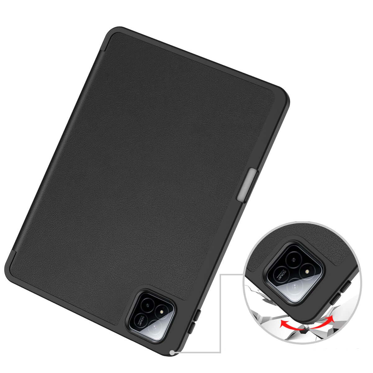 Schutzhülle mit Klappe für Xiaomi Pad 7 / 7 Pro, Bizon Case Tab Lizard, Schwarz - Image 3