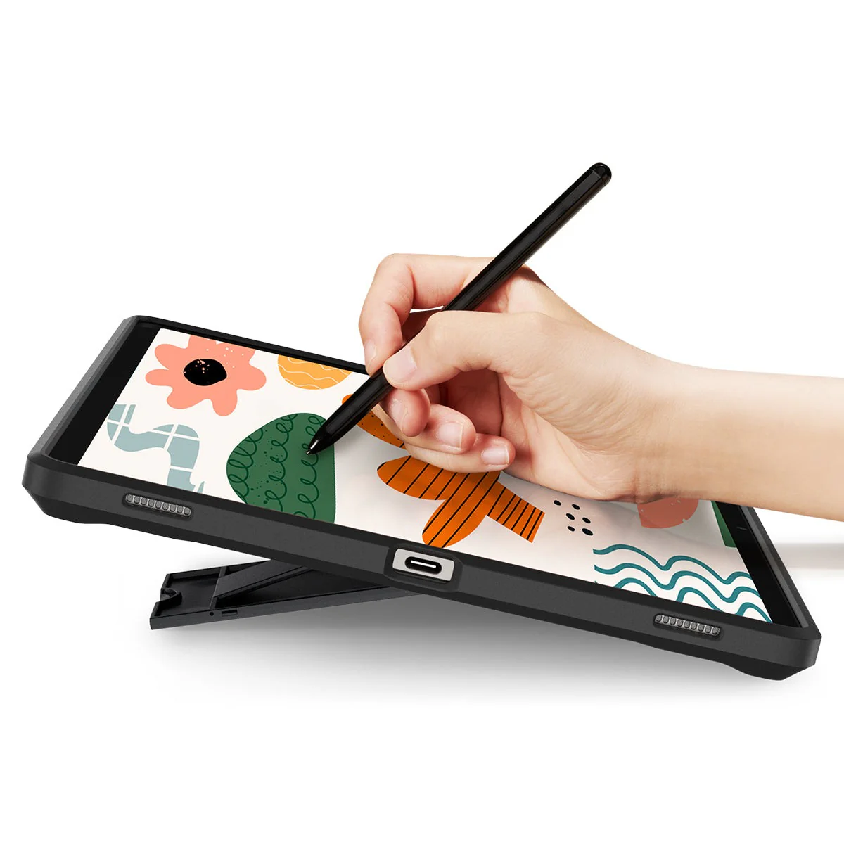 Schutzhülle für Galaxy Tab S10 Plus / S9 Plus, Spigen Tough Armor Pro, Schwarz - Image 11