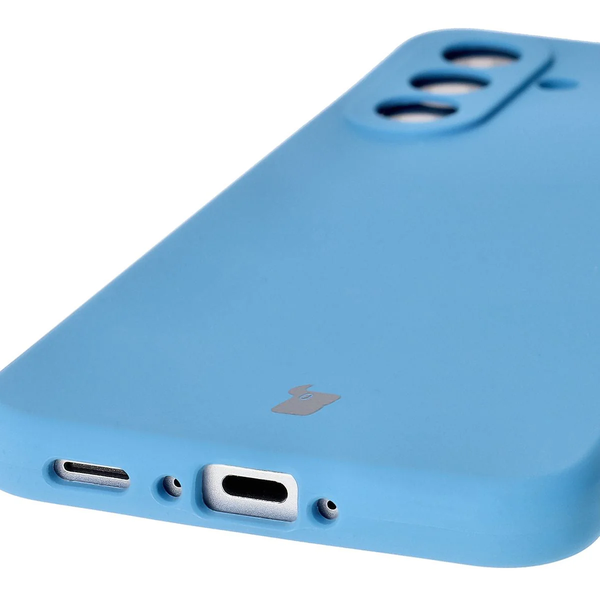 Silikon Handyhülle für Galaxy A56 5G, Bizon Soft Case, Blau - Image 3