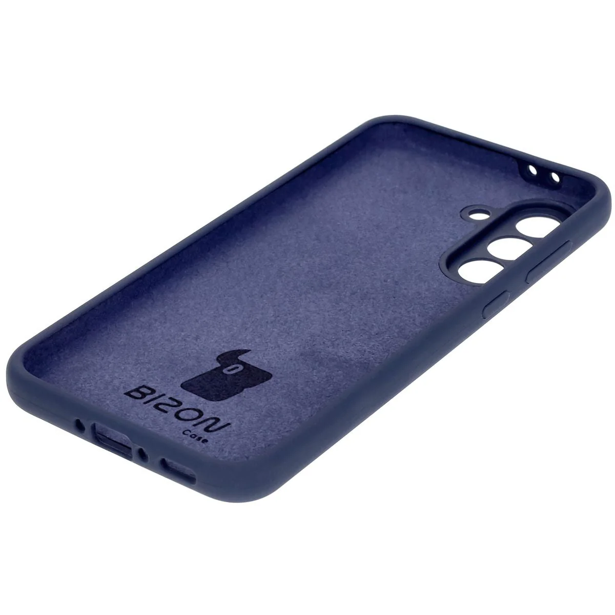Silikon Handyhülle für Galaxy A56 5G, Bizon Soft Case, Dunkelblau - Image 4
