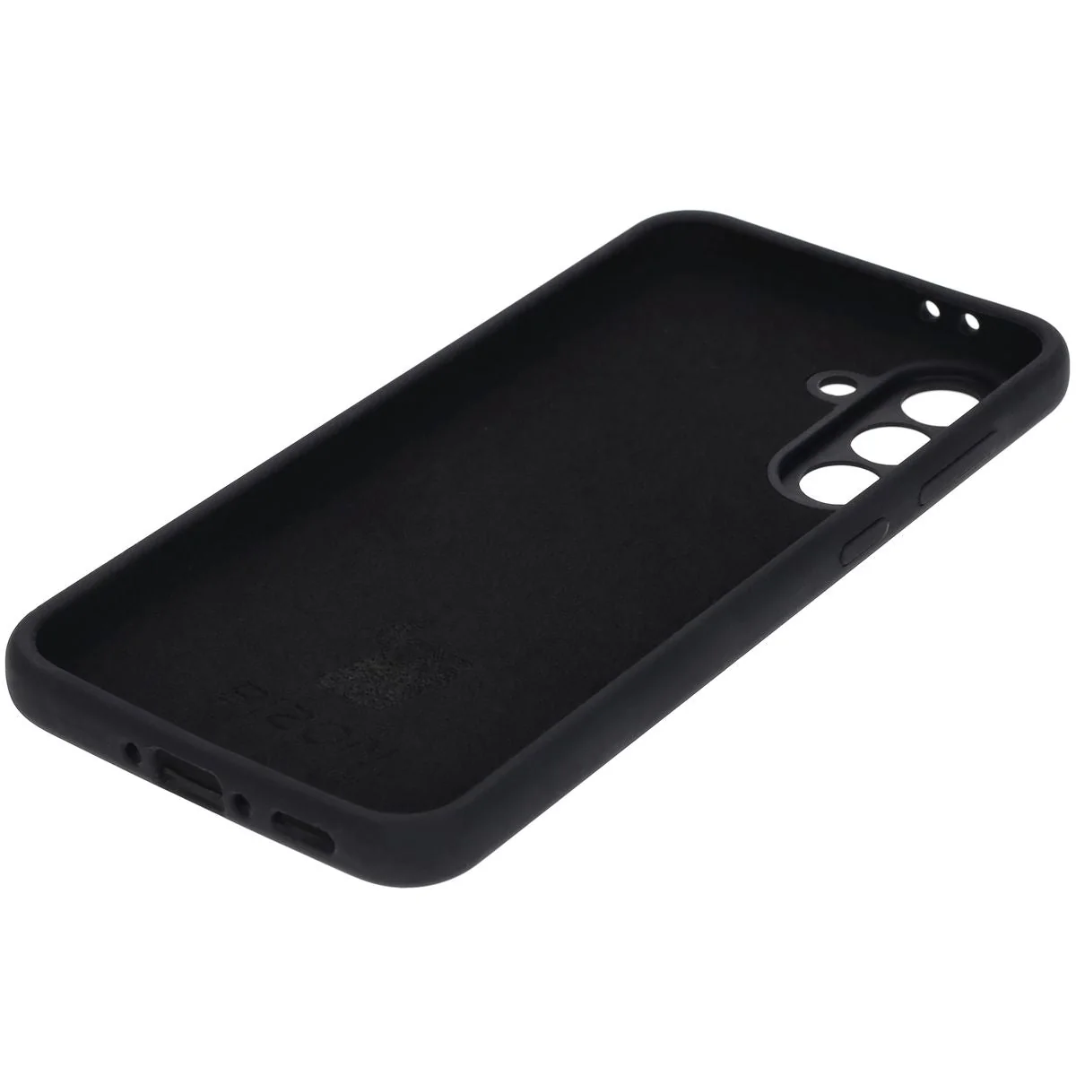 Silikon Handyhülle für Galaxy A56 5G, Bizon Soft Case, Schwarz - Image 4