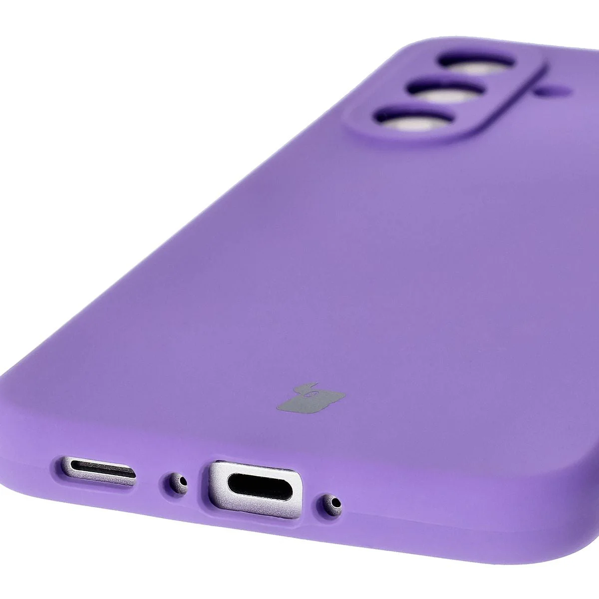 Silikon Handyhülle für Galaxy A56 5G, Bizon Soft Case, Violett - Image 3