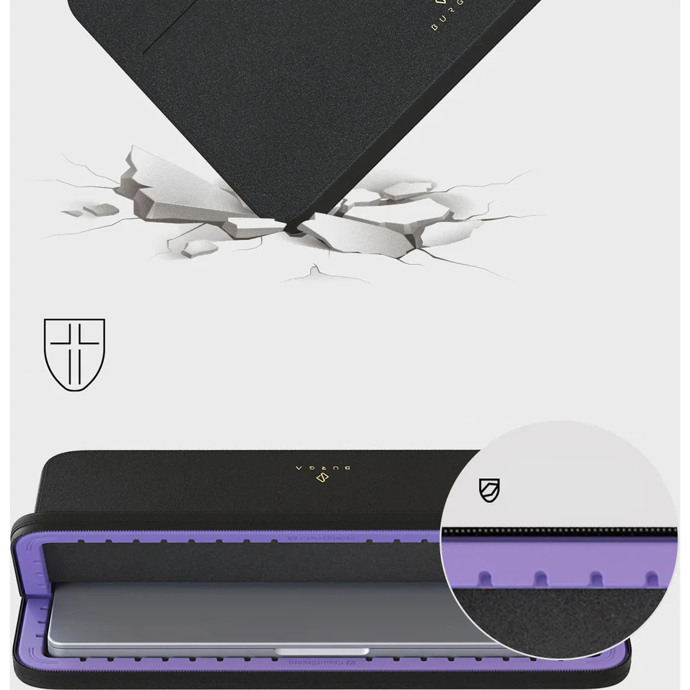 Universal Laptoptasche bis zu 16“ Burga Full Glam, Beige - Image 5