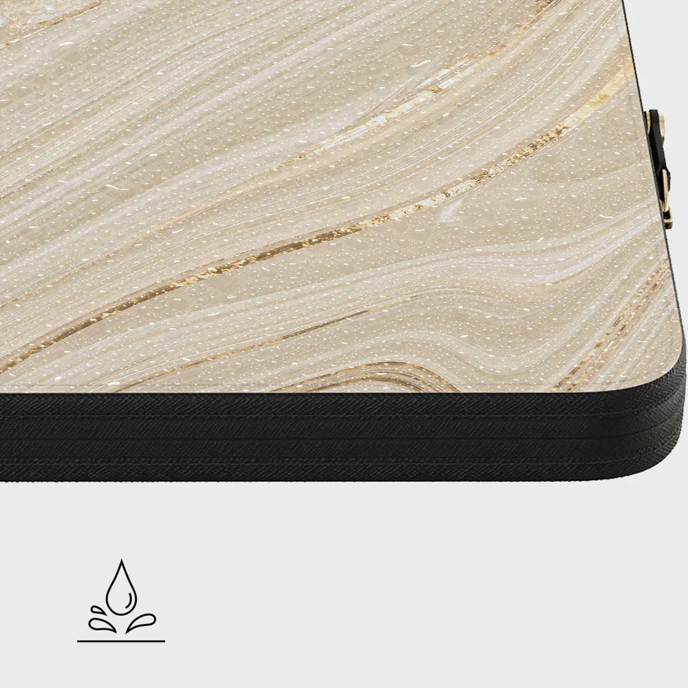 Universal Laptoptasche bis zu 16“ Burga Full Glam, Beige - Image 8